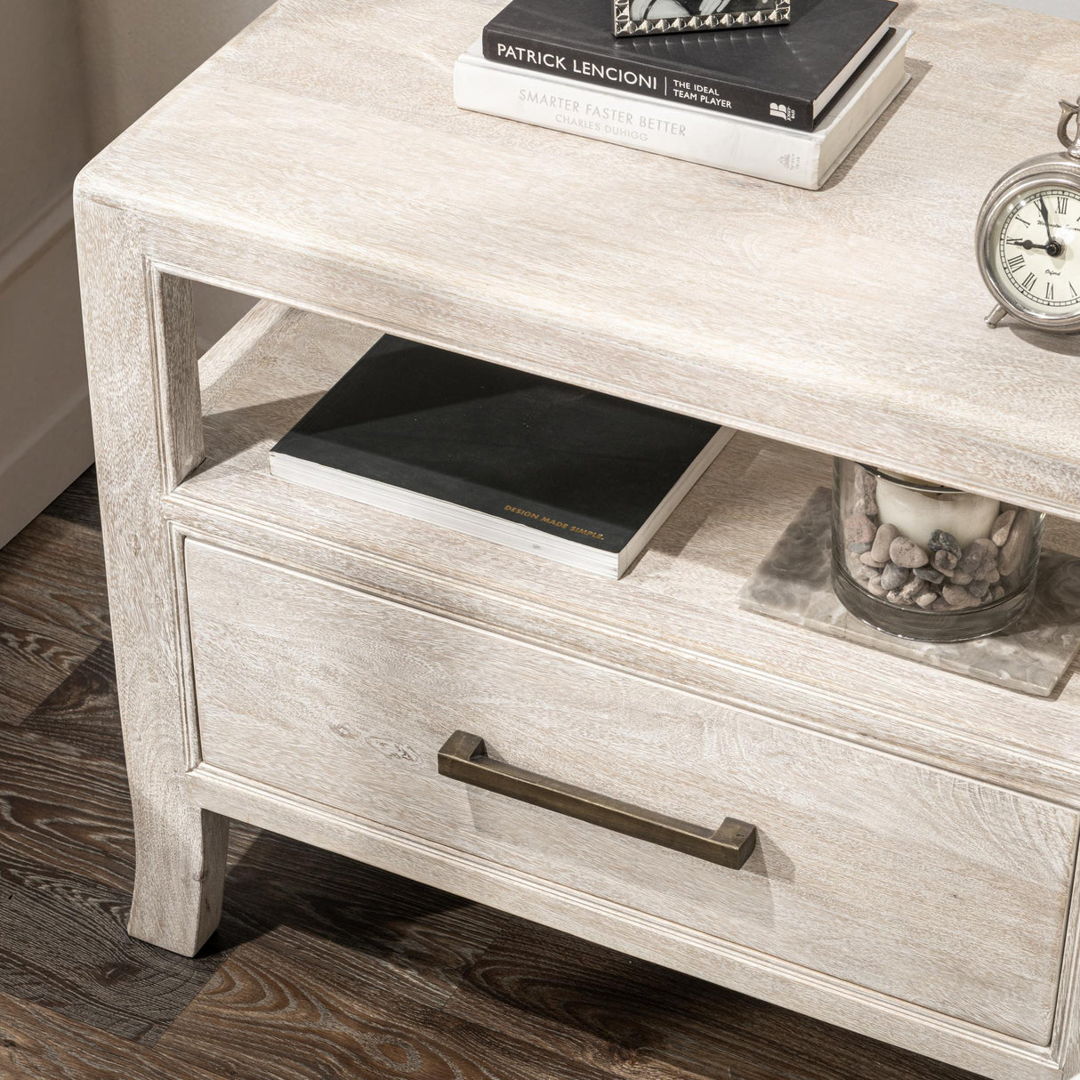 Westmont 1 Drawer Nightstand - Creamwood by Classic Home at Eve Furniture