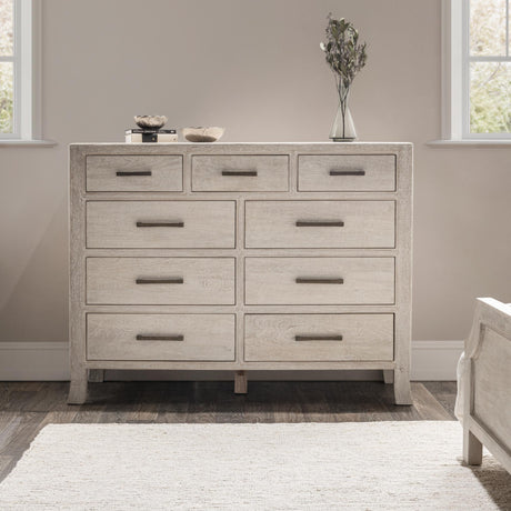 Westmont 9 Drawer Dresser - Creamwood by Classic Home at Eve Furniture