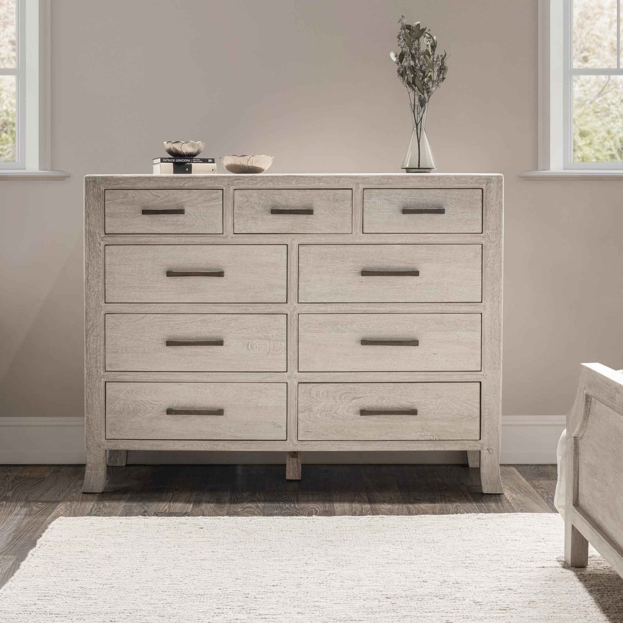 Westmont Creamwood 9 Drawer Dresser by Classic Home at Eve Furniture