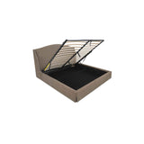 Weston Brown King Storage Bed