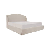 Weston Cream King Storage Bed by Moe's Home at Eve Furniture