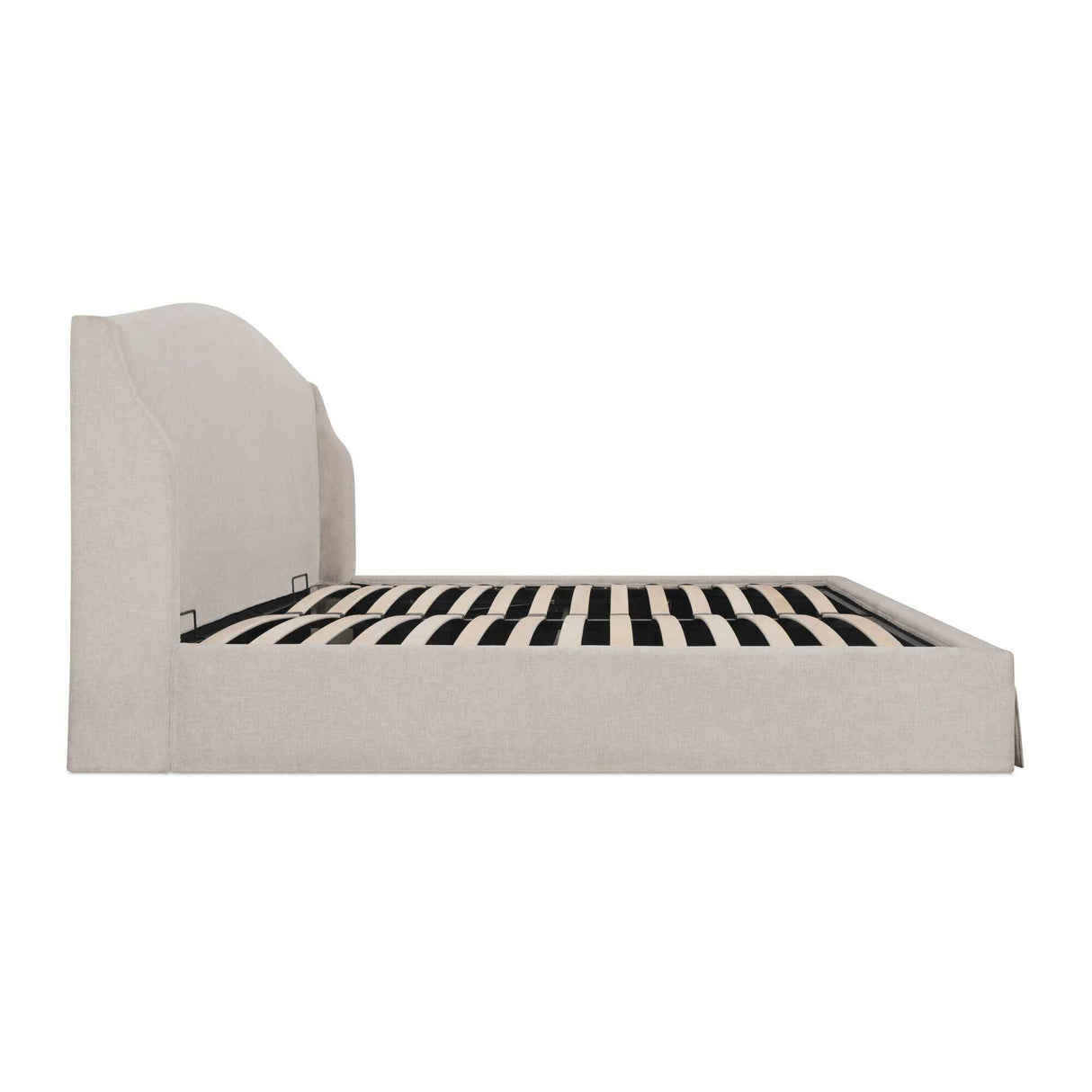 Weston Cream King Storage Bed