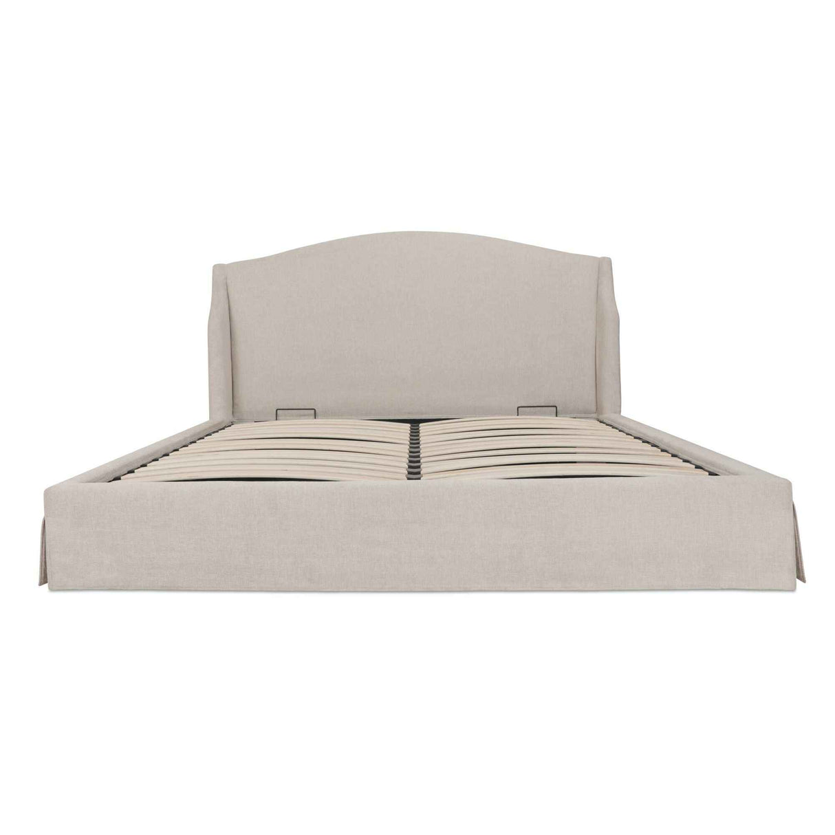 Weston Cream King Storage Bed