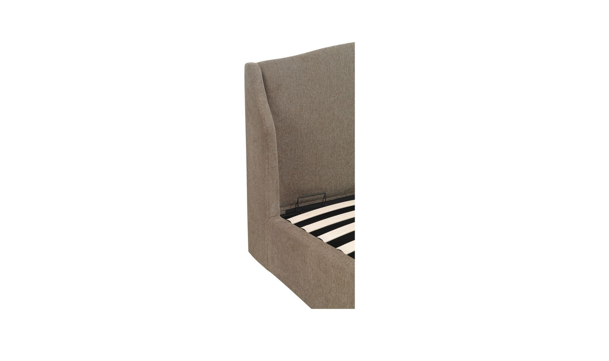 Weston King Storage Bed Brown by Moe's Home at Eve Furniture