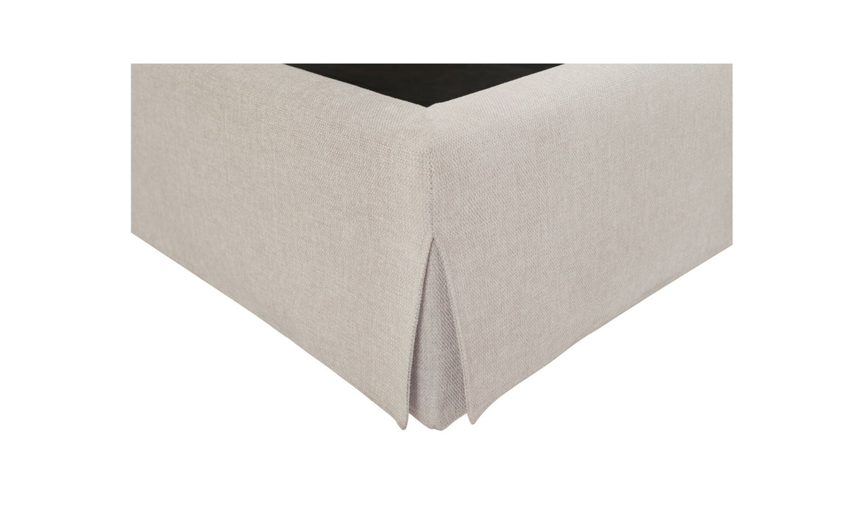 Weston King Storage Bed Cream by Moe's Home at Eve Furniture