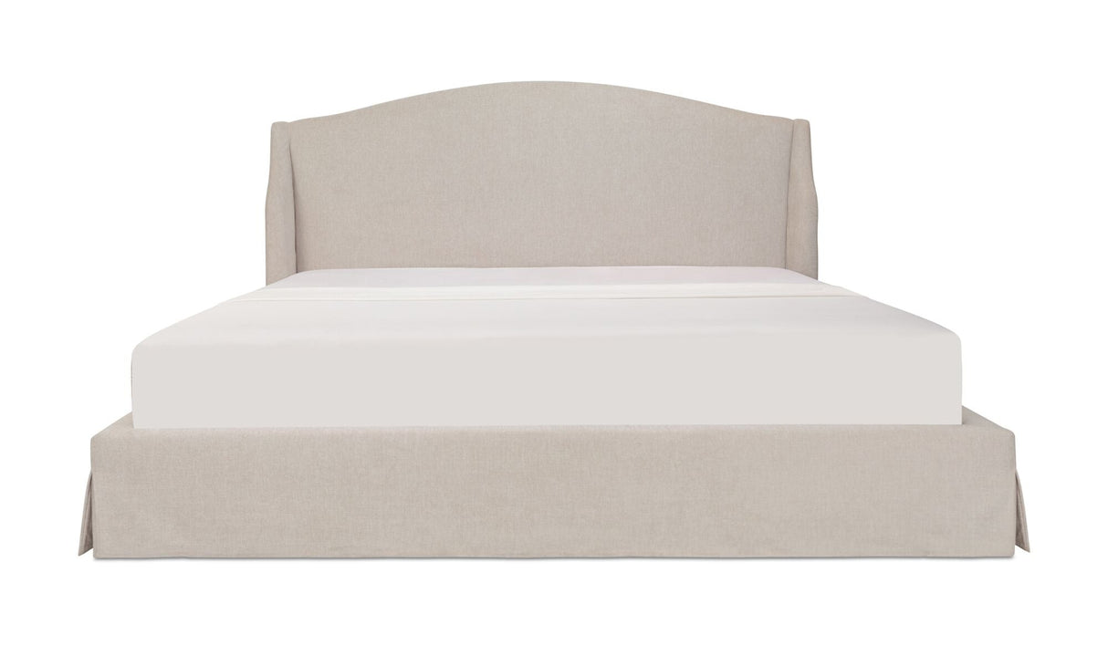 Weston King Storage Bed Cream by Moe's Home at Eve Furniture