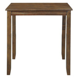 Weston Medium Brown 5-Piece Counter Height Set by Homelegance at Eve Furniture