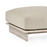Weston Tobacco Ottoman by Classic Home at Eve Furniture