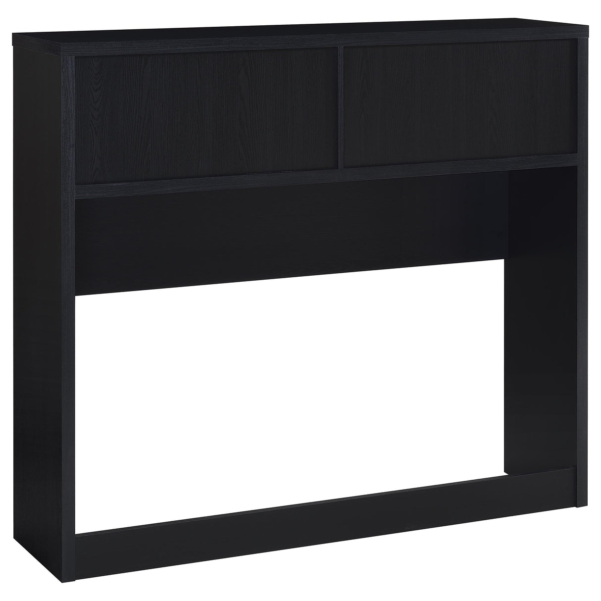Westpark Black 3-Piece Full Bedroom Set Bookcase Headboard