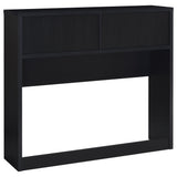 Westpark Black 3-Piece Full Bedroom Set Bookcase Headboard