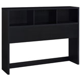 Westpark Black 3-Piece Queen Bedroom Set Bookcase Headboard by Coaster at Eve Furniture
