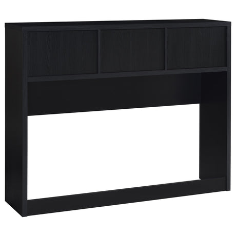 Westpark Black 3-Piece Queen Bedroom Set Bookcase Headboard by Coaster at Eve Furniture