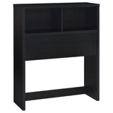 Westpark Black 3-Piece Twin Bedroom Set Bookcase Headboard by Coaster at Eve Furniture