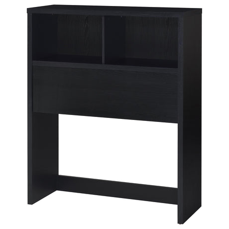 Westpark Black 3-Piece Twin Bedroom Set Bookcase Headboard by Coaster at Eve Furniture