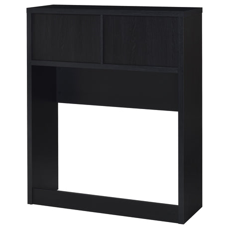 Westpark Black 3-Piece Twin Bedroom Set Bookcase Headboard by Coaster at Eve Furniture