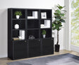 Westpark Black 3-Piece Wall Unit Bookcase Set with USB by Coaster at Eve Furniture