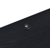 Westpark Black Nightstand with LED Lights and USB Ports by Coaster at Eve Furniture