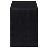 Westpark Black Nightstand with LED Lights and USB Ports by Coaster at Eve Furniture