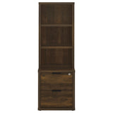 Westpark Dark Pine 3-Piece Wall Unit Bookcase Set with USB by Coaster at Eve Furniture
