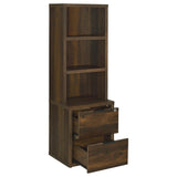 Westpark Dark Pine 3-Piece Wall Unit Bookcase Set with USB by Coaster at Eve Furniture
