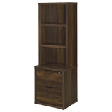 Westpark Dark Pine 3-Piece Wall Unit Bookcase Set with USB by Coaster at Eve Furniture