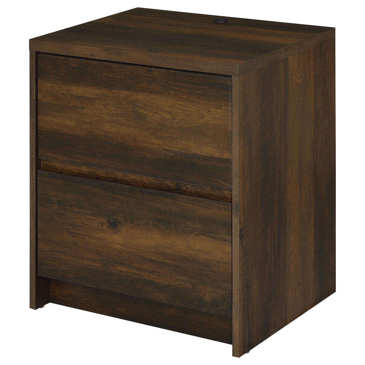 Westpark Dark Pine Nightstand with LED Lights and USB Ports by Coaster at Eve Furniture