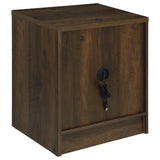 Westpark Dark Pine Nightstand with LED Lights and USB Ports by Coaster at Eve Furniture