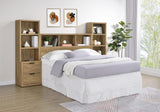 Westpark Mango 3-Piece Queen Bedroom Set Bookcase Headboard by Coaster at Eve Furniture