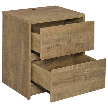 Westpark Mango Nightstand with LED Lights and USB Ports by Coaster at Eve Furniture