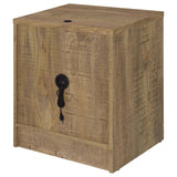 Westpark Mango Nightstand with LED Lights and USB Ports by Coaster at Eve Furniture