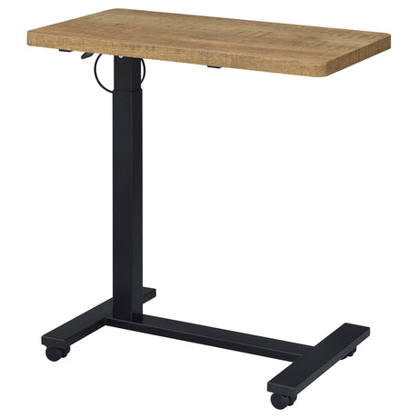 Westpark Mango Pneumatic Adjustable C-Shape Side Table with Casters by Coaster at Eve Furniture