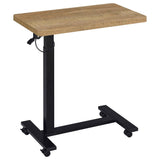 Westpark Mango Pneumatic Adjustable C-Shape Side Table with Casters by Coaster at Eve Furniture