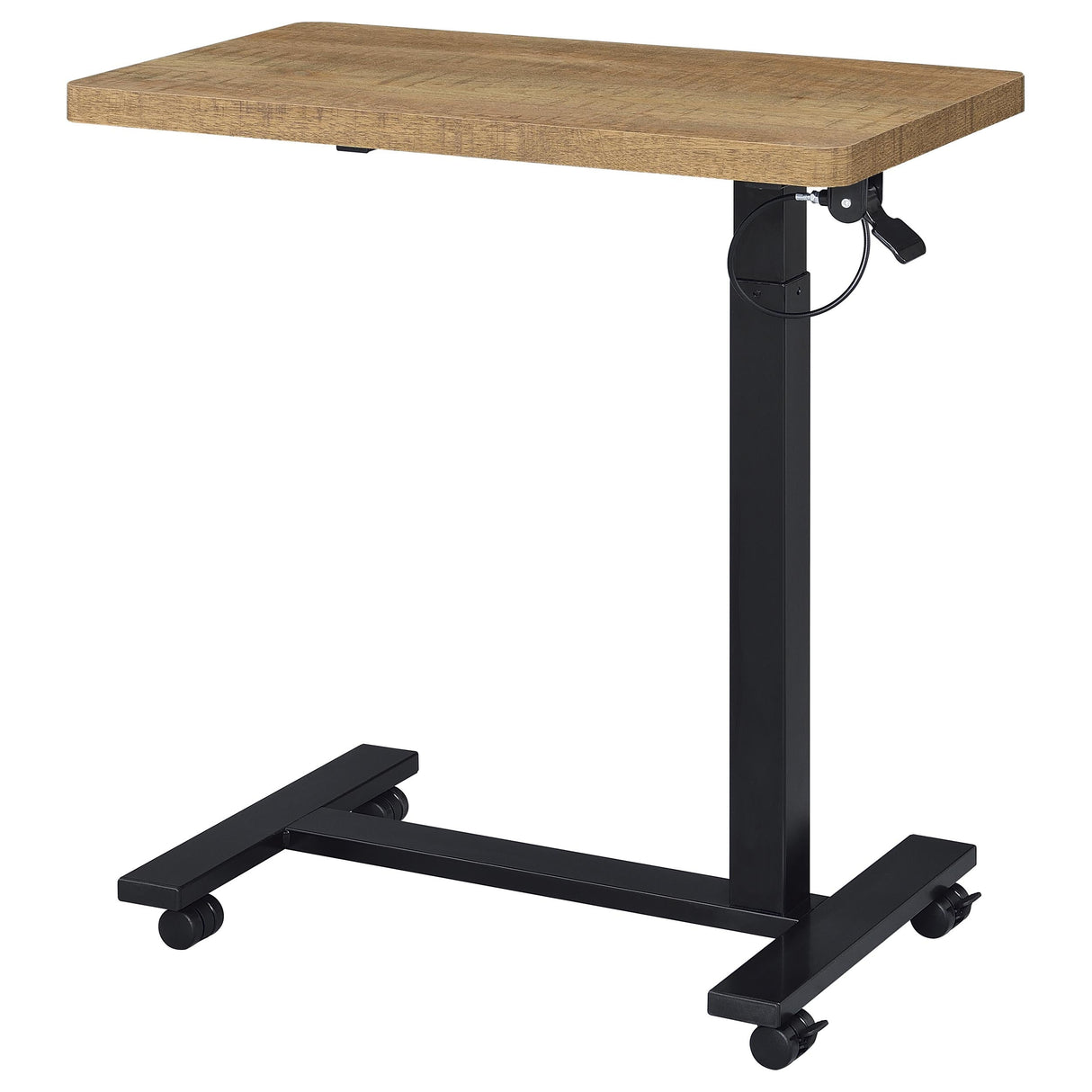 Westpark Mango Pneumatic Adjustable C-Shape Side Table with Casters by Coaster at Eve Furniture