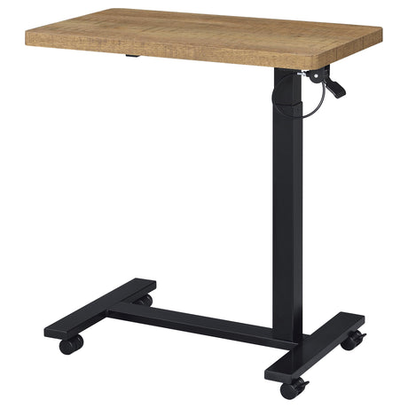 Westpark Mango Pneumatic Adjustable C-Shape Side Table with Casters by Coaster at Eve Furniture