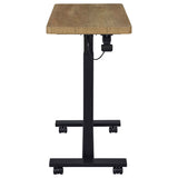 Westpark Mango Pneumatic Adjustable C-Shape Side Table with Casters by Coaster at Eve Furniture