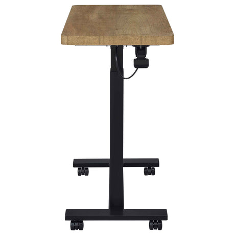 Westpark Mango Pneumatic Adjustable C-Shape Side Table with Casters by Coaster at Eve Furniture