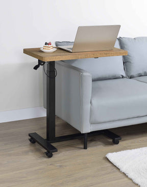Westpark Mango Pneumatic Adjustable C-Shape Side Table with Casters by Coaster at Eve Furniture