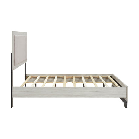 Westport White Oak & Gray California King Platform Bed by Homelegance at Eve Furniture