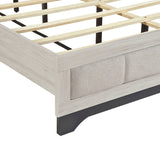 Westport White Oak & Gray California King Platform Bed by Homelegance at Eve Furniture