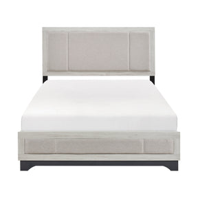 Westport White Oak & Gray California King Platform Bed by Homelegance at Eve Furniture