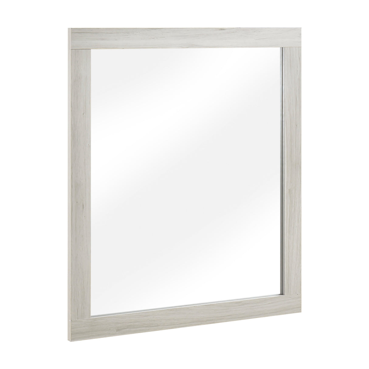 Westport White Oak Mirror by Homelegance at Eve Furniture