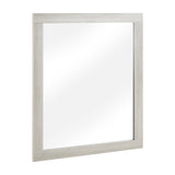 Westport White Oak Mirror by Homelegance at Eve Furniture