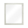 Westport White Oak Mirror by Homelegance at Eve Furniture