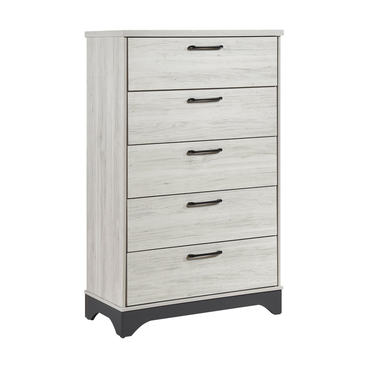 Westport White Oak/Gray Chest by Homelegance at Eve Furniture