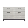 Westport White Oak/Gray Dresser by Homelegance at Eve Furniture