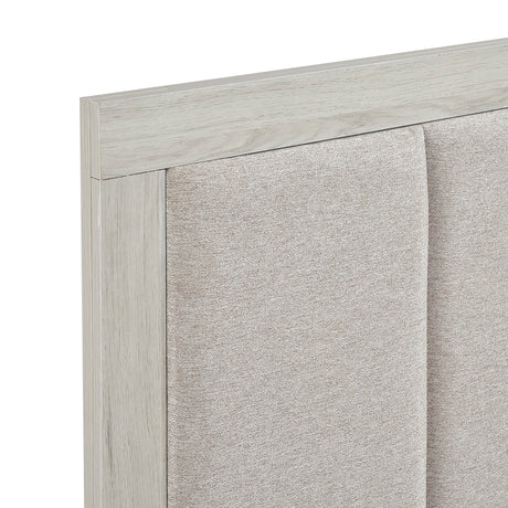 Westport White Oak/Gray Full Platform Bed by Homelegance at Eve Furniture