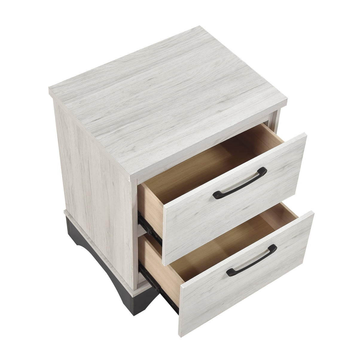 Westport White Oak/Gray Nightstand by Homelegance at Eve Furniture