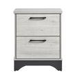Westport White Oak/Gray Nightstand by Homelegance at Eve Furniture