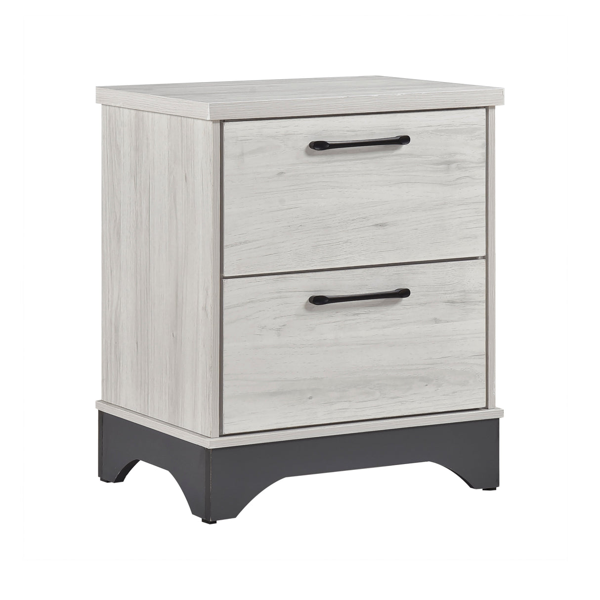 Westport White Oak/Gray Platform Bedroom Set by Homelegance at Eve Furniture