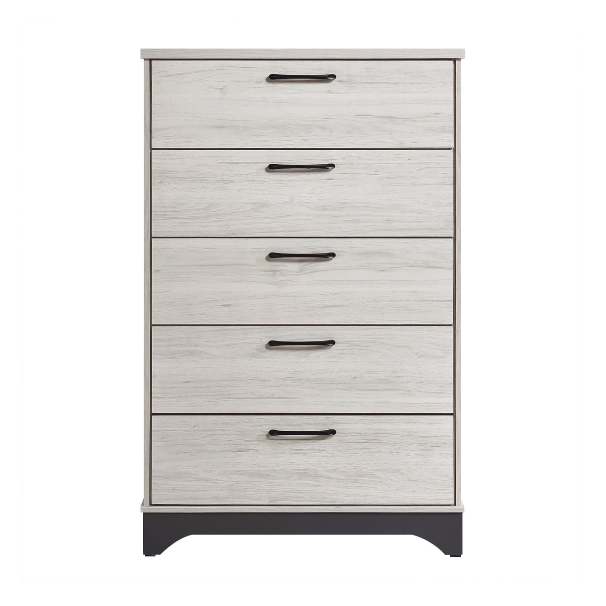 Westport White Oak/Gray Platform Bedroom Set by Homelegance at Eve Furniture